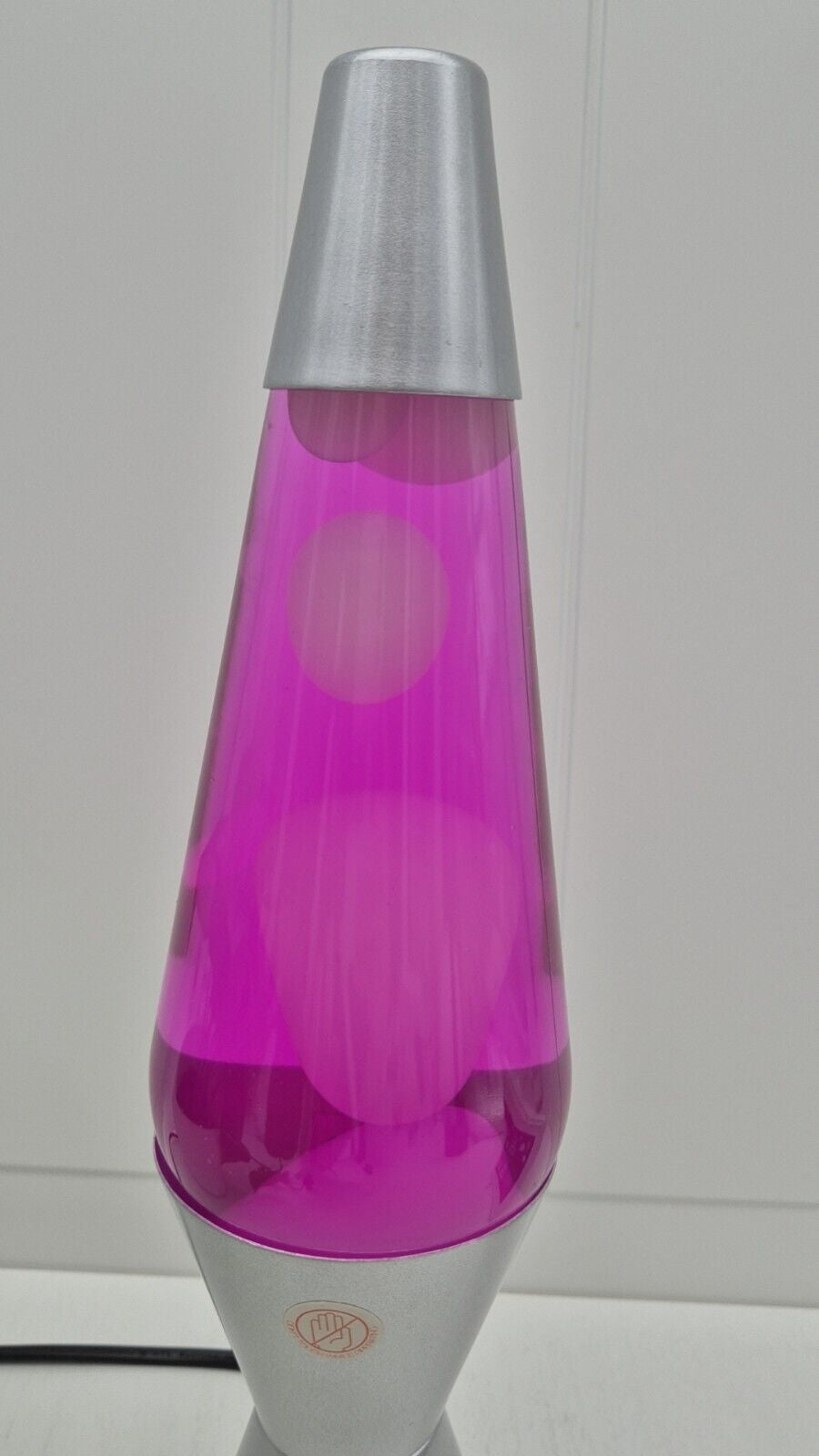New LAVA LAMP METAL BASE 37CM LIGHT/NIGHT LIGHT/ GIFT