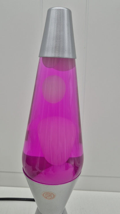 New LAVA LAMP METAL BASE 37CM LIGHT/NIGHT LIGHT/ GIFT