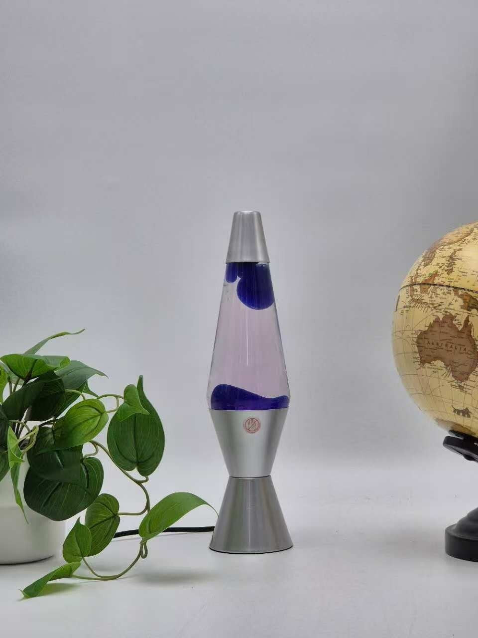 New LAVA LAMP METAL BASE 37CM LIGHT/NIGHT LIGHT/ GIFT