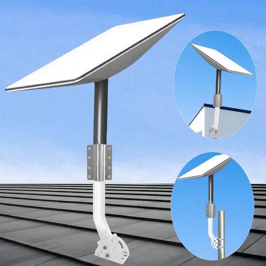 Starlink Roof Mount, Starlink Internet Kit Satellite Antenna J Pole Mounting Kit