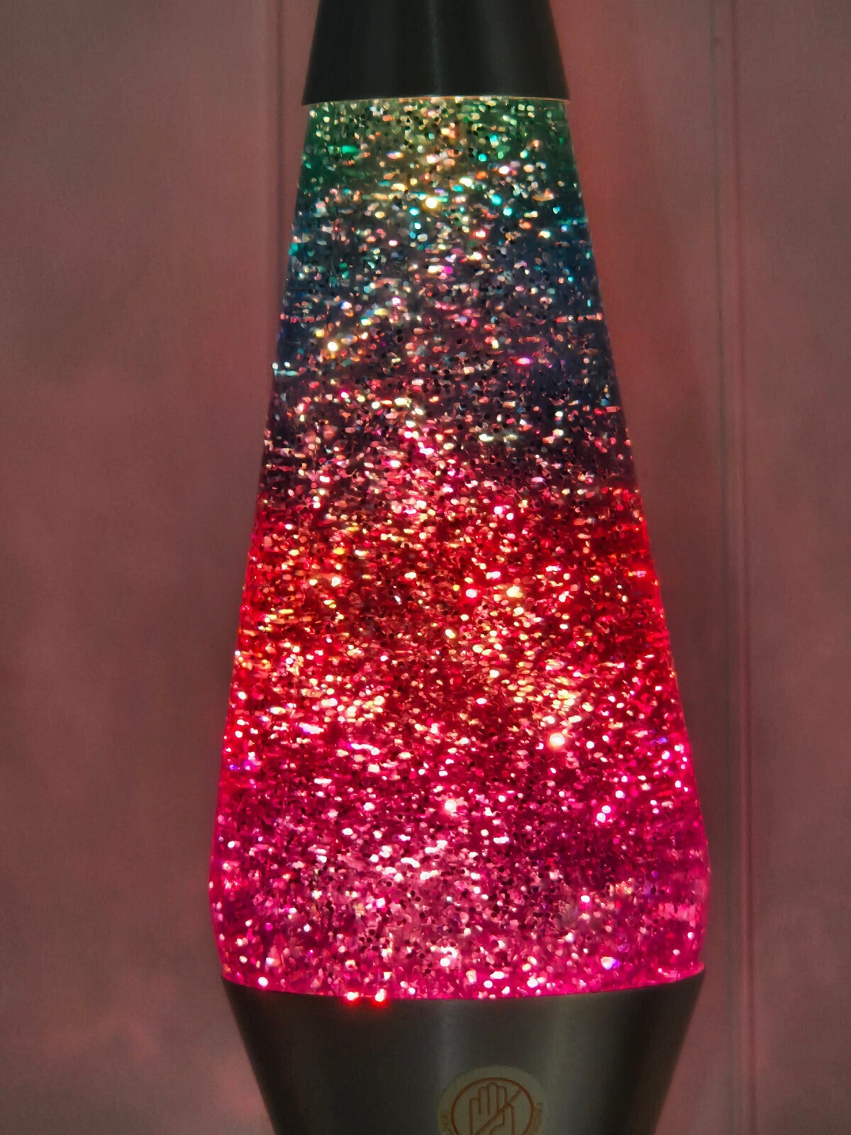 New LAVA LAMP METAL BASE 37CM LIGHT/NIGHT LIGHT/ GIFT