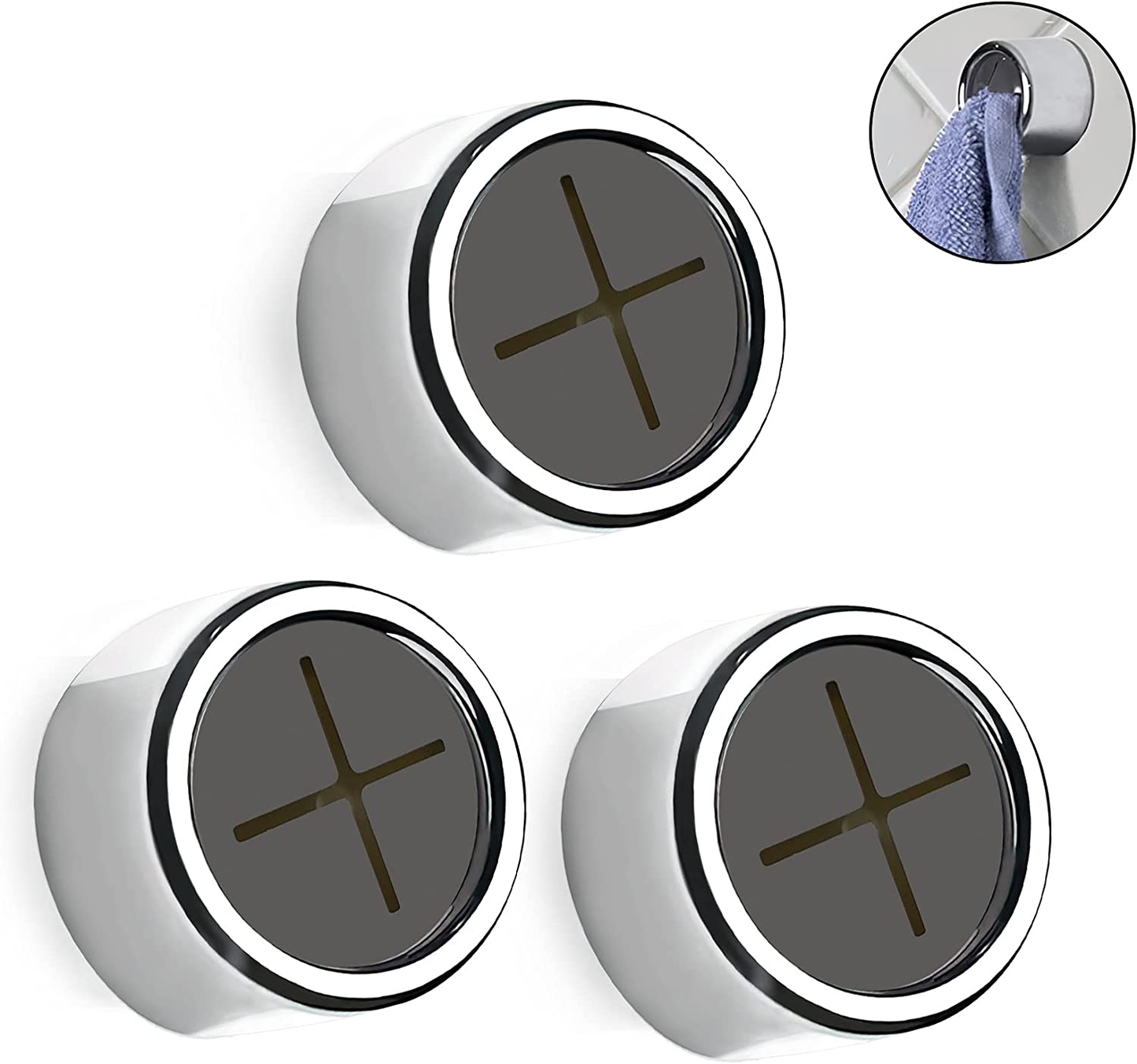 3 Pieces Kitchen Towel Hooks