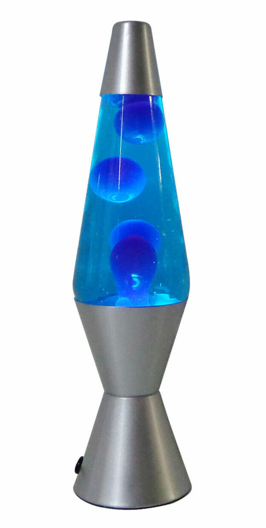 New LAVA LAMP METAL BASE 37CM LIGHT/NIGHT LIGHT/ GIFT