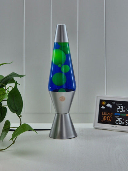 New LAVA LAMP METAL BASE 37CM LIGHT/NIGHT LIGHT/ GIFT