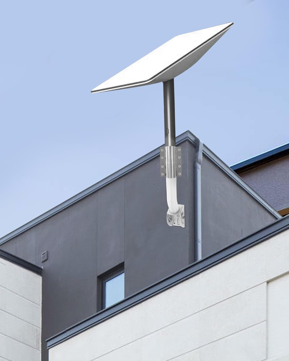 Starlink Roof Mount, Starlink Internet Kit Satellite Antenna J Pole Mounting Kit