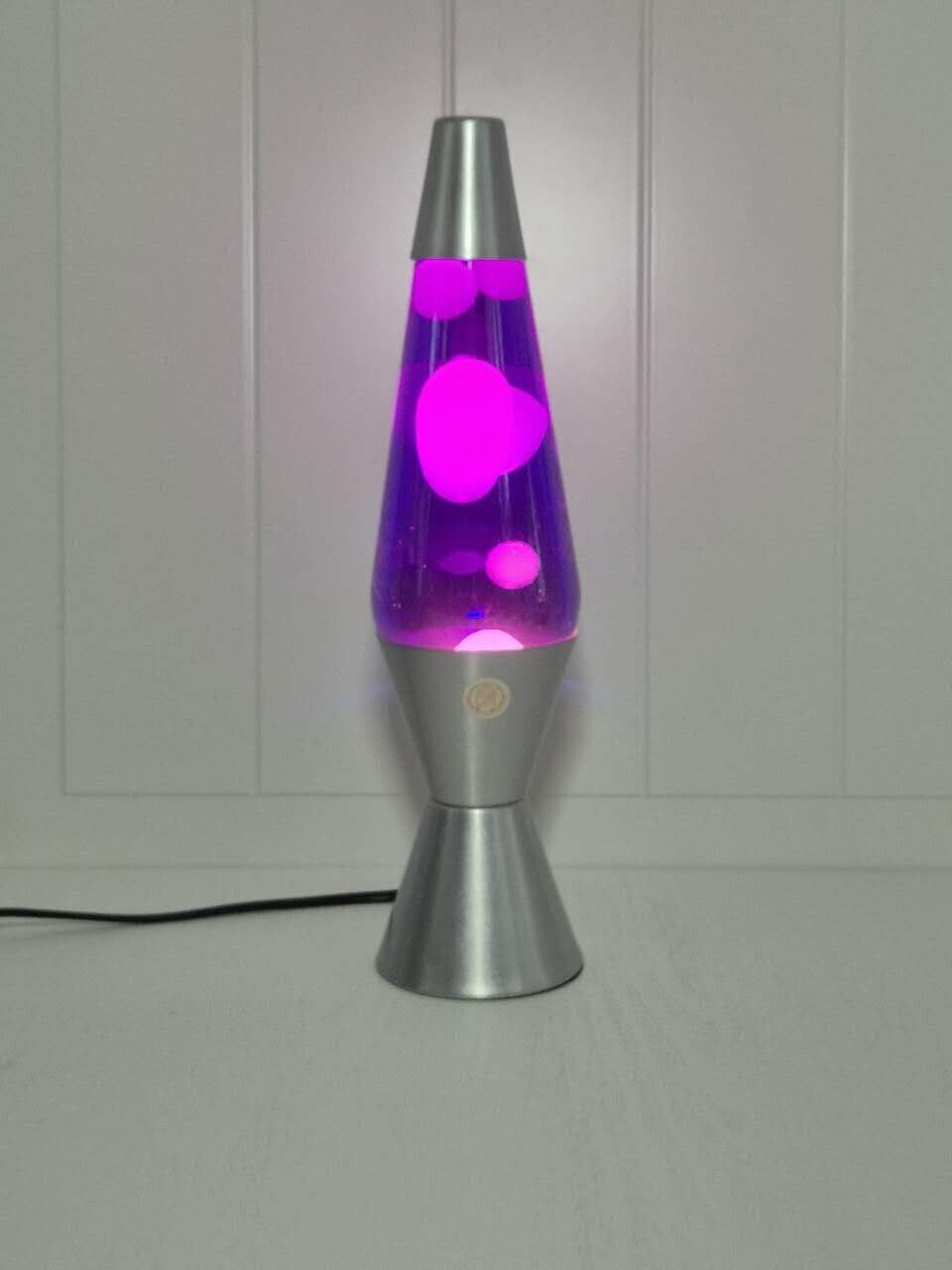 New LAVA LAMP METAL BASE 37CM LIGHT/NIGHT LIGHT/ GIFT