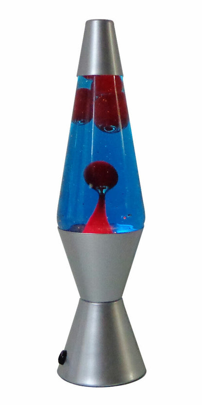 New LAVA LAMP METAL BASE 37CM LIGHT/NIGHT LIGHT/ GIFT