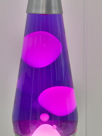 New LAVA LAMP METAL BASE 37CM LIGHT/NIGHT LIGHT/ GIFT