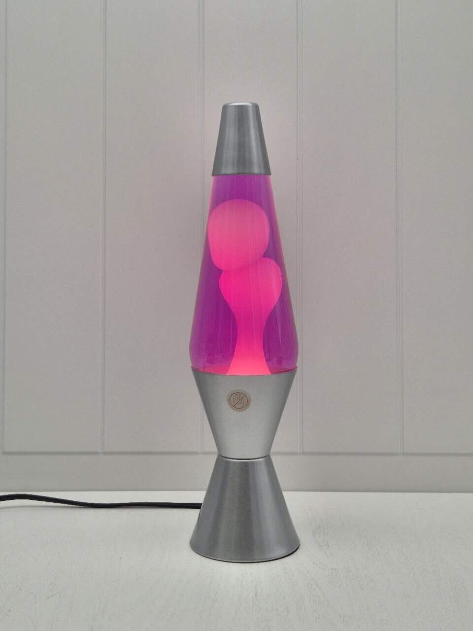 New LAVA LAMP METAL BASE 37CM LIGHT/NIGHT LIGHT/ GIFT
