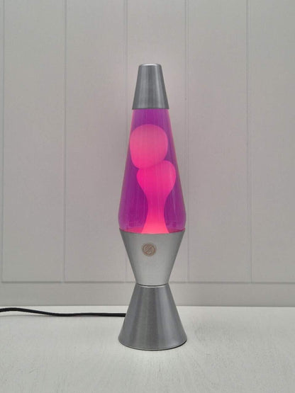 New LAVA LAMP METAL BASE 37CM LIGHT/NIGHT LIGHT/ GIFT
