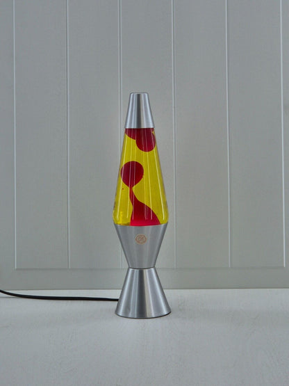 New LAVA LAMP METAL BASE 37CM LIGHT/NIGHT LIGHT/ GIFT